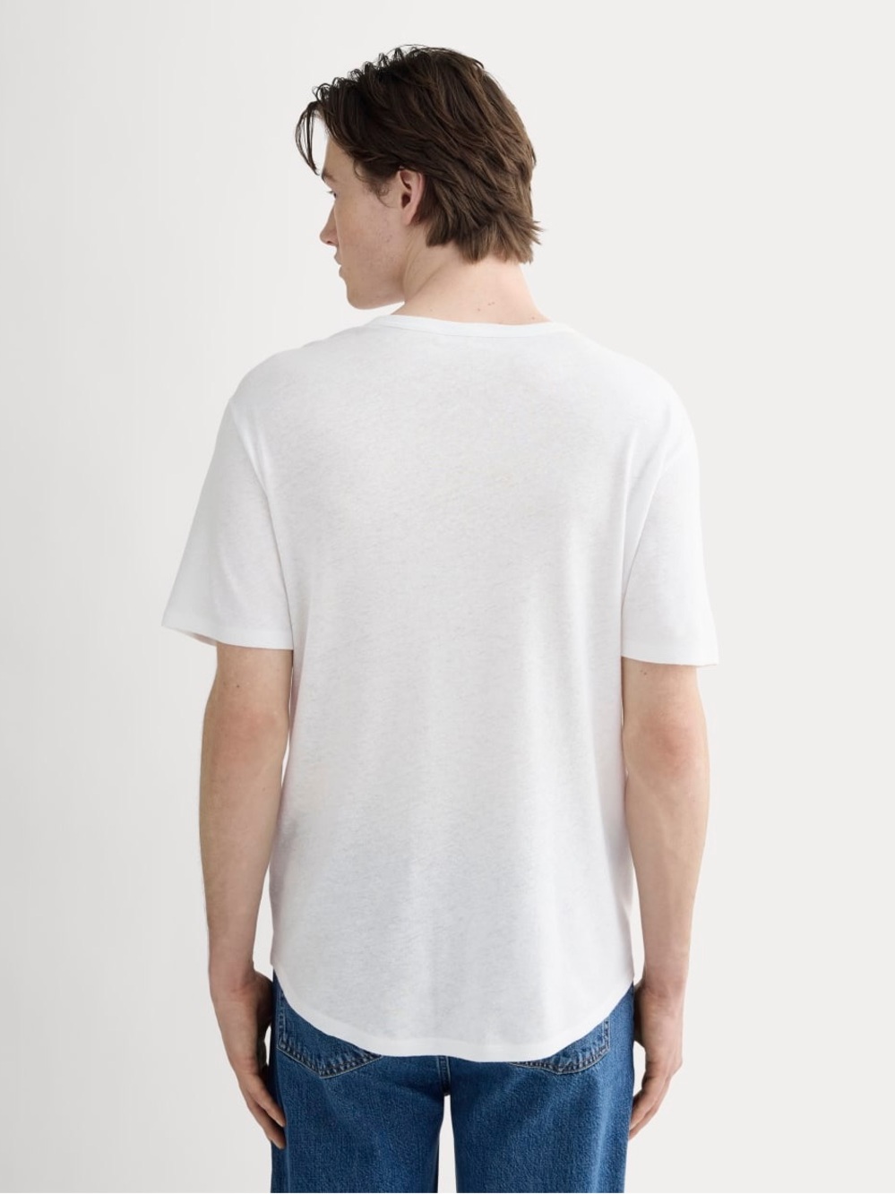 Everlane the Cotton Linen Tee NWOT - Picture 2 of 9
